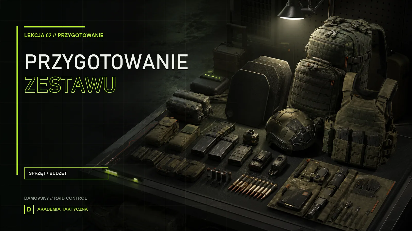 Okładka poradnika: przygotowanie loadoutu